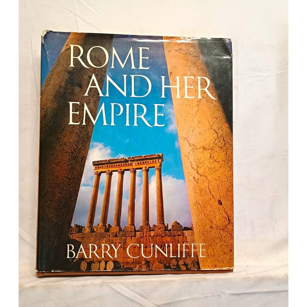 Rome and Her Empire Barry Cunliffe 1978 McGraw Hill Hardcover Ancient Rome